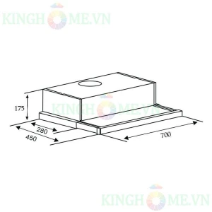 Máy hút mùi Capri CR-702H