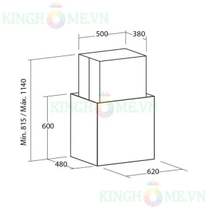 Máy hút mùi Cata MELINA SD 02119600