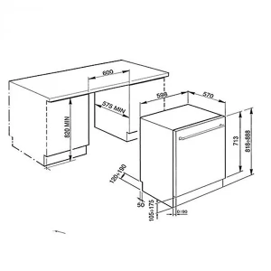 Máy rửa bát Giovani GD-STX 3CL