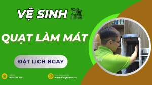 Vệ sinh quạt làm mát