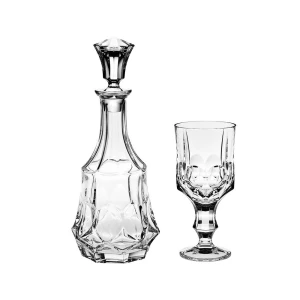 Bộ Bình Rượu và Ly Pha Lê EL0161