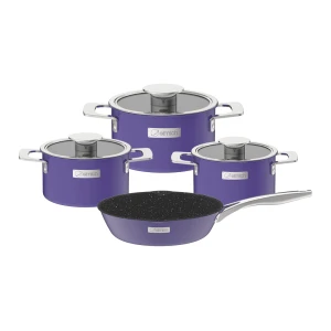 Bộ nồi Inox liền khối Elmich Hera EL-8193 size 16,20,22, chảo 26cm