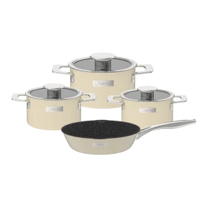 Bộ nồi Inox liền khối Elmich Hera EL-8233 size 16,20,22, chảo 26cm