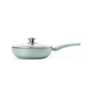 Chảo sâu lòng chống dính Ceramic có vung kính Elmich EL5913GY28 size 28cm