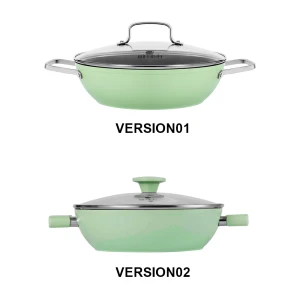 Nồi lẩu chống dính vân đá Elmich El-5553GY28 size 28cm - Elmich