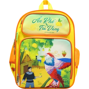 Balo Cấp 1 Fairy Tale - Ăn kế trả vàng màu Vàng B-12-098