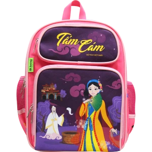 Balo cấp 1 Fairy Tale - Tấm Cám màu hồng B-12-095