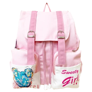 Balo cấp 2 Pastel-girl B-12-075 hồng