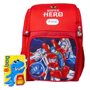 Balo Chống Gù Adventure Box-Super Hero B-12-114 Đỏ