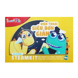 Bộ dụng cụ thực nghiệm Điện thoại siêu đơn giản STEAMKIT SK-ST005