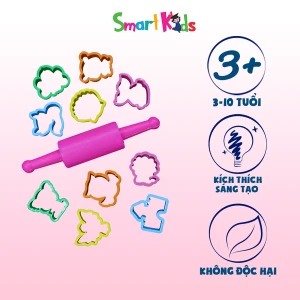 Bộ khuôn tạo hình động vật SK-MT101 (10 Khuôn 1 Roller/túi)