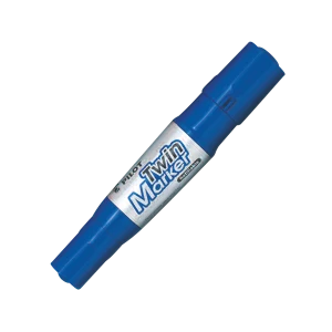 Bút lông dầu Twin Marker mực xanh MFN-15FB-L-BG