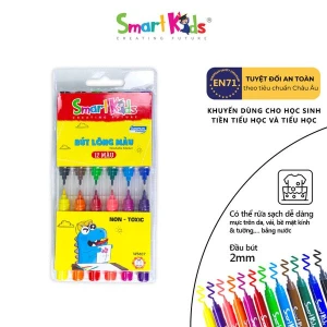 Bút lông màu rửa được WM07 (12 màu/vỉ)