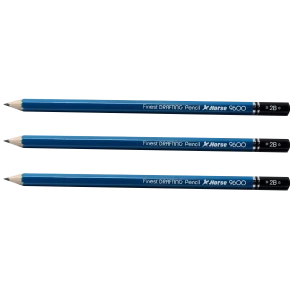 Hộp bút chì đen H-9600 2B (12 cây)