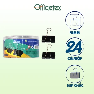 Kẹp bướm 41mm OT-BC2002 (24 cái/hộp)
