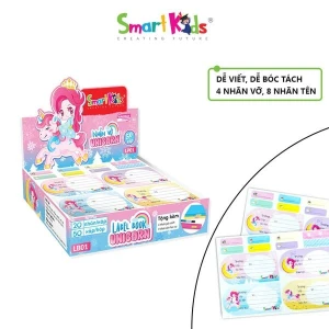 Nhãn vở Unicorn LB01 (20 tem/xấp)