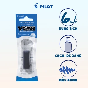 Ống mực bút lông bảng V Board Master mực xanh WBS-VBM-L