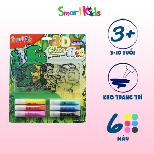 Vì keo 3D nghệ thuật SK-AP0002 (6 màu 3 khuôn)