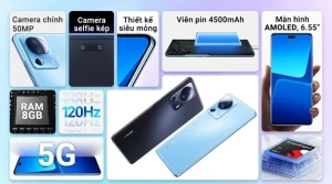 Xiaomi 13 Lite (8GB/256GB) - Chính hãng