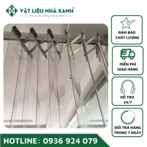 Màn nhựa PVC kéo xếp ngăn cách không gian