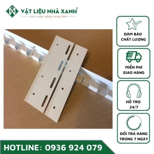 Thanh treo màn nhựa PVC sắt sơn tĩnh điện