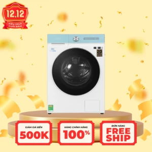 Máy giặt sấy Samsung Bespoke AI WD14BB944DGMSV inverter giặt 14 kg - sấy 8 kg