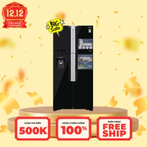 Tủ lạnh Hitachi Inverter 540 lít R-FW690PGV7X(GBK)