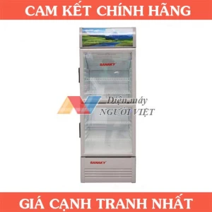 Tủ mát đứng Sanaky VH-258W dàn nhôm 2 cánh 200 lít