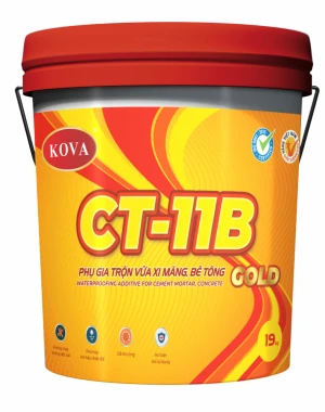 CT 11 B Gold-19Kg Phụ gia trộn vữa xi măng bê tông chống thấm