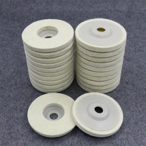 Đĩa Nỉ Trắng Đánh Bóng-4inch