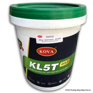 KL5T Gold Kova sơn sàn men bán bóng trong nhà chịu mài mòn