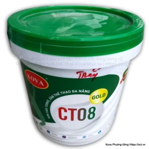 Kova ct 08 Gold-20Kg sơn phủ sân tennis sân đa năng