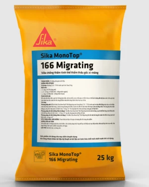 Sika MonoTop 166 Migrating-25Kg Chống Thấm Thẩm Thấu