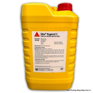 Sika Rugasol-25L phụ gia tạo nhám bề mặt bê tông