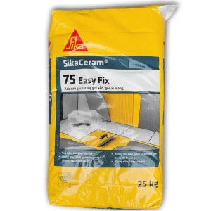 SikaCeram 75 Easy Fix-25Kg Keo Dán Gạch Các Hạng Mục Nội Thất | Công ty Phương Đông