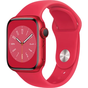 Apple Watch S8 LTE 41mm viền nhôm dây silicone Đỏ MNJ23VN/A
