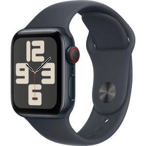 Apple Watch SE GPS Cellular 40mm Midnight Aluminium Case Midnight Sport Band S/M