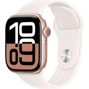 Apple Watch Series10 GPS Cellular 42mm Rose Gold Aluminium Light Blush Sport S/M