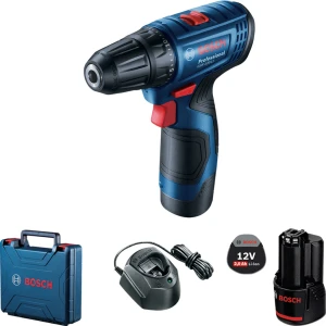 Bộ máy khoan vít pin Bosch GSR 120-LI (Gồm 2 pin sạc hộp nhựa)