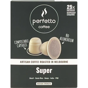 Cà phê viên nén Super Capsules (25 viên/hộp)