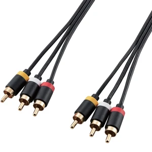 CÁP AUDIO 3XRCA - 3XRCA 3.0M ELECOM DH-WRYN30