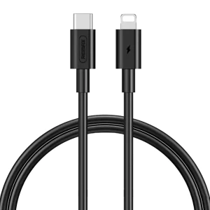 Cáp sạc Remax Type-C to Lightning 18W RC-175i Đen