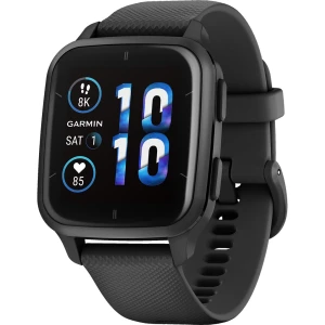 Đồng hồ thông minh Garmin Venu Sq 2 Music, Đen/Đá phiến