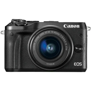 Máy ảnh Canon EOS M6 MKII EF-M15-45 (BK)
