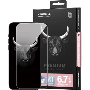 Miếng dán cường lực Mipow Kingbull HD Premium Silk cho iPhone 16 Plus