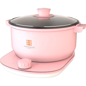 Nồi lẩu điện Hawonkoo 2.5 lít HEH-100-PK Hồng