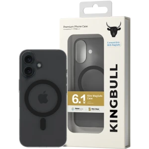 Ốp lưng Mipow Premium Slim Case cho iPhone 16 Black Matt Black Magsafe