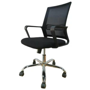 Ghế lưới văn phòng giá rẻ GL119, Chân Mạ - Sản phẩm