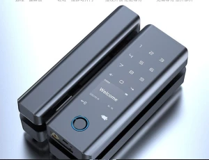 Khóa vân tay cửa kính OLOK G502K đẹp tinh tế và sang trọng