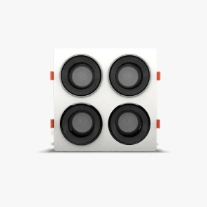 Đèn LED Downlight Âm Trần Xoay Góc 80 240/10Wx3.PLUS AT25